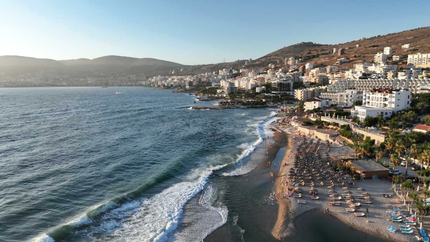 Coastal town on the Albanian Riviera near Sarandë, a destination for corporate incentive programmes