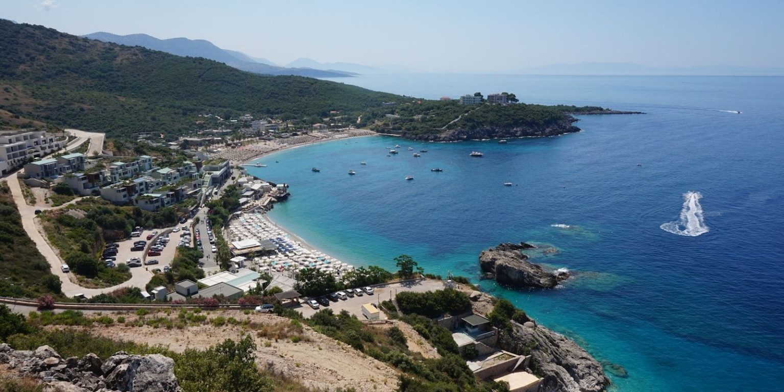 Turquoise bay on the Albanian Riviera included in tailor-made group itineraries