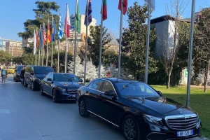 Group transportation and VIP transfers for events in Albania